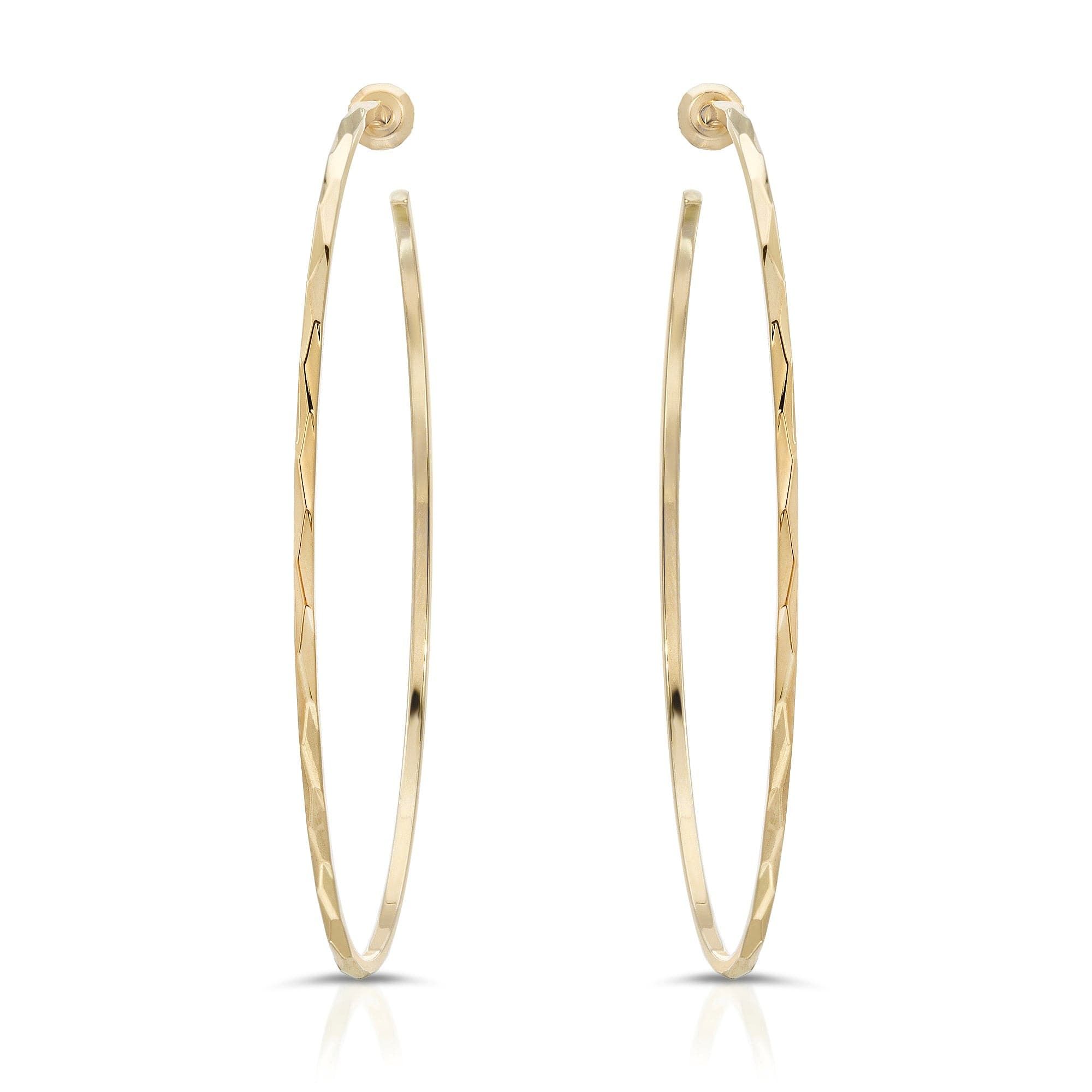 Avery Hoops gold hoop earrings for stylish everyday wear