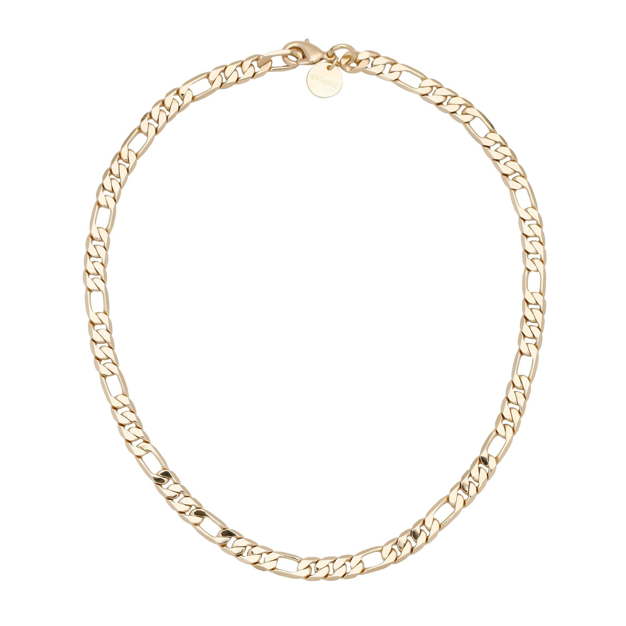 Gold-toned Figaro chain necklace from Baby Axel Chain Necklace collection