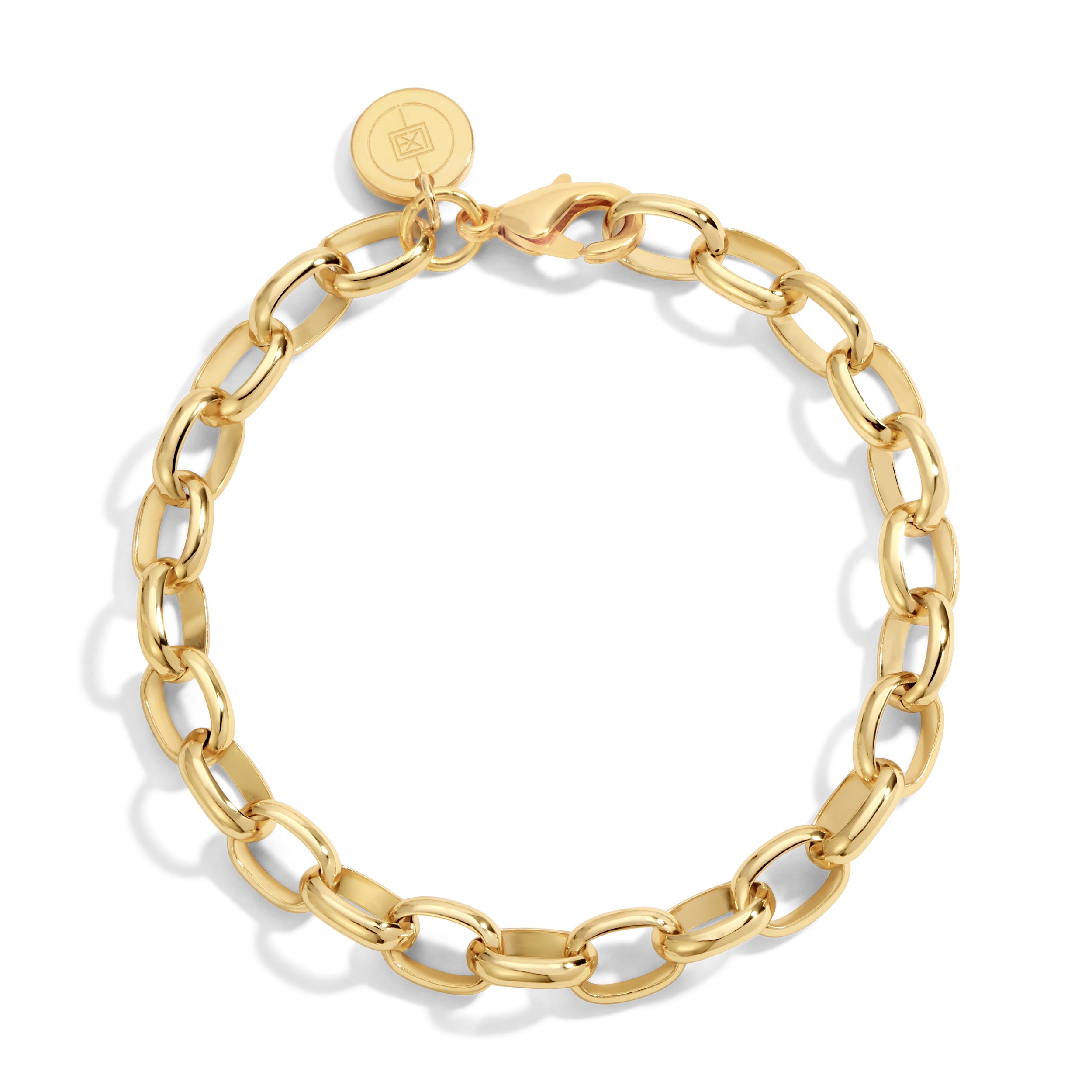 Oval Link Chain Bracelet