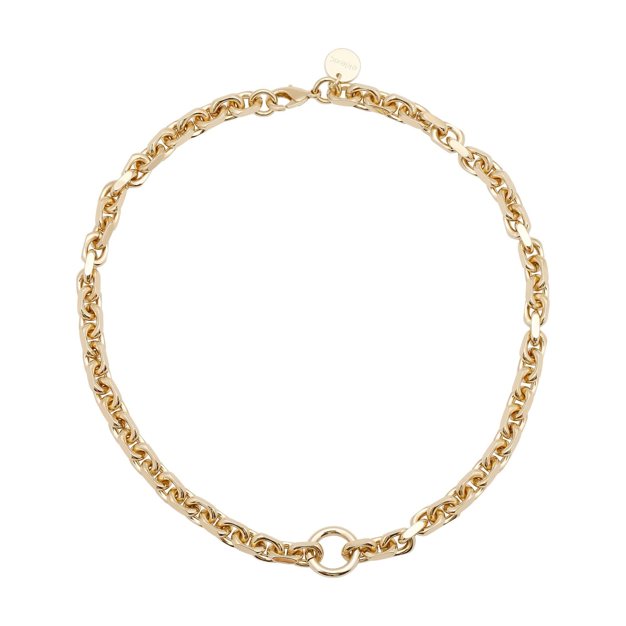 Gold chain necklace from Gigi Necklace collection showing stylish jewelry vibe
