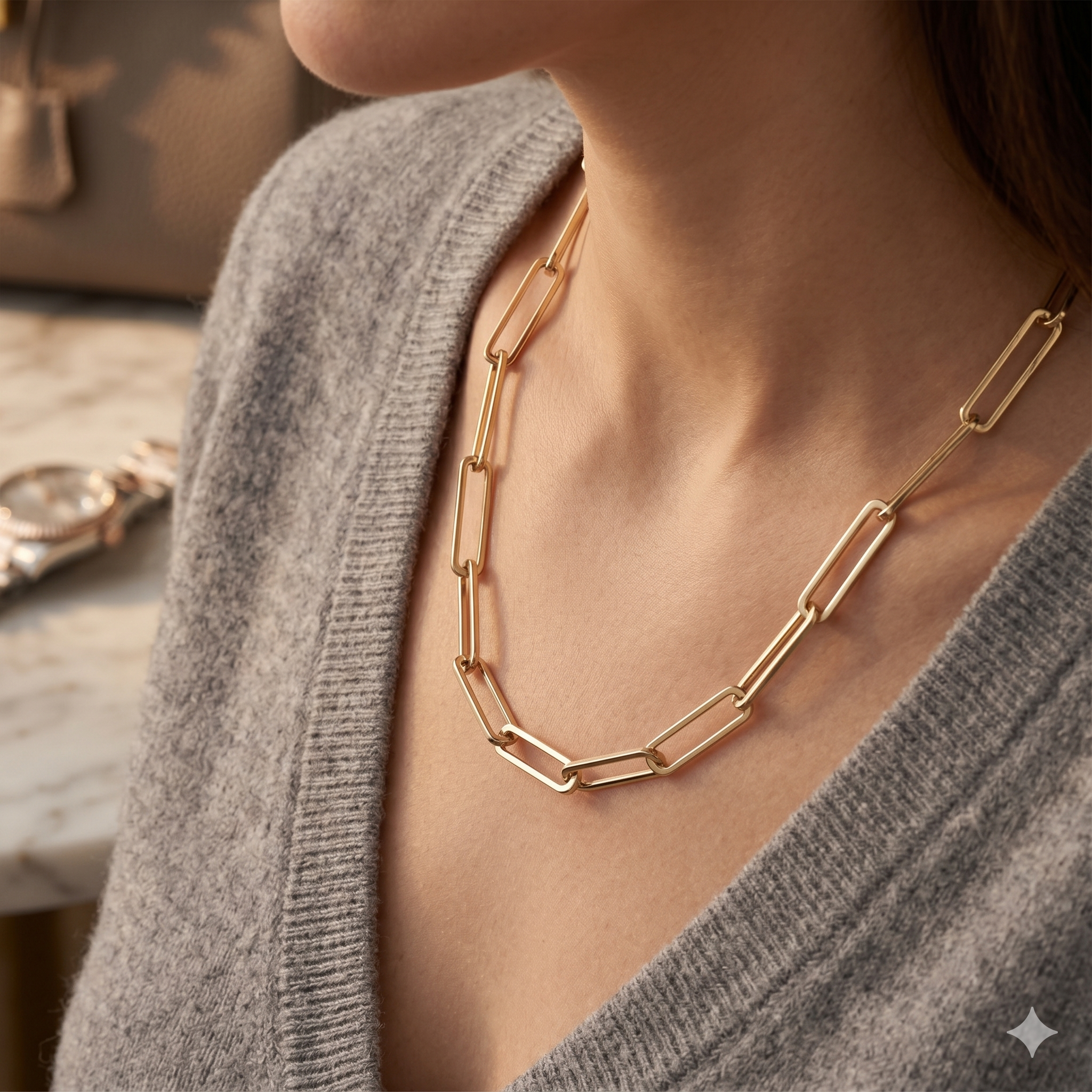 Large Rectangle Link Chain
