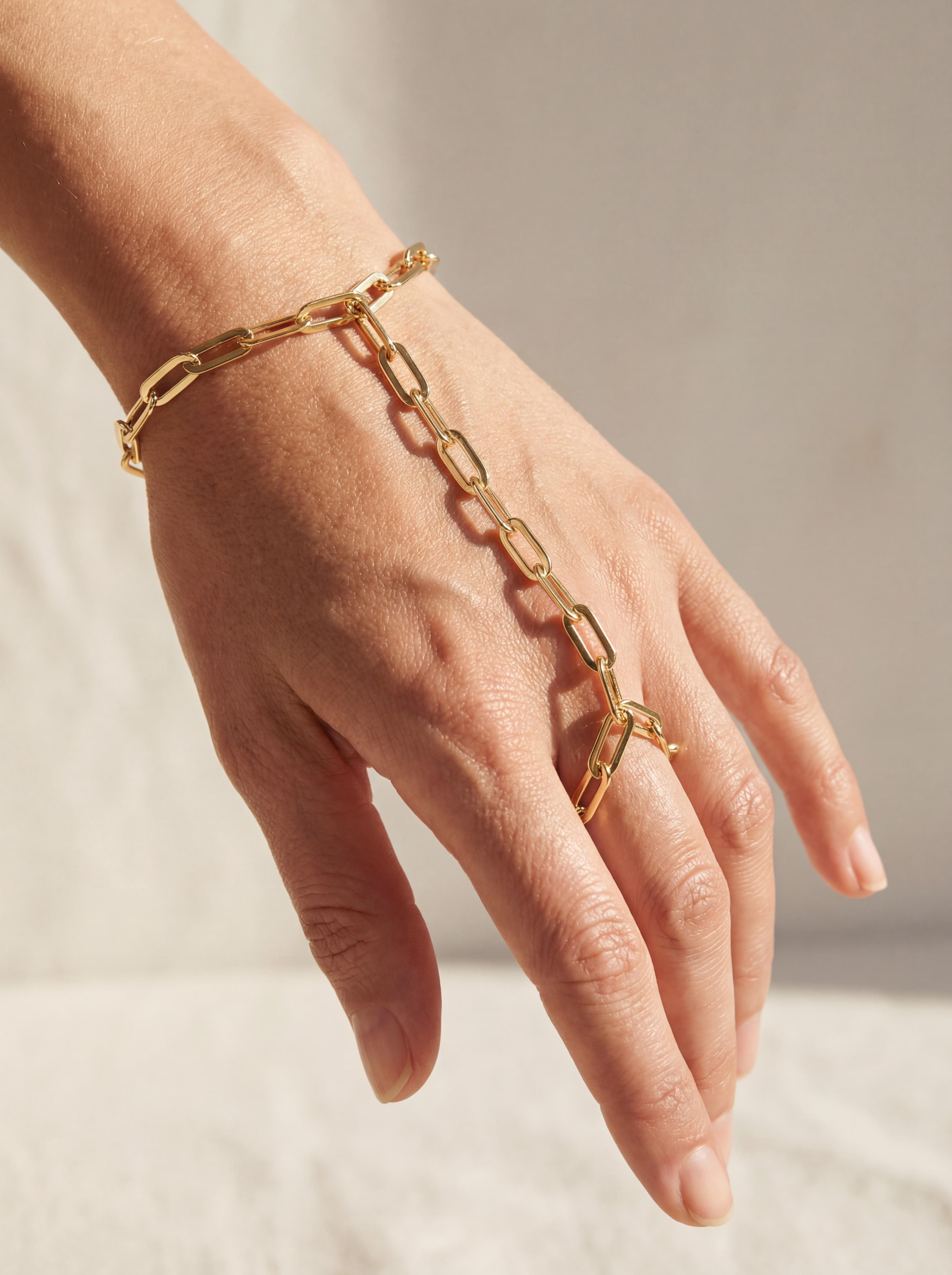 Paperclip Hand Chain