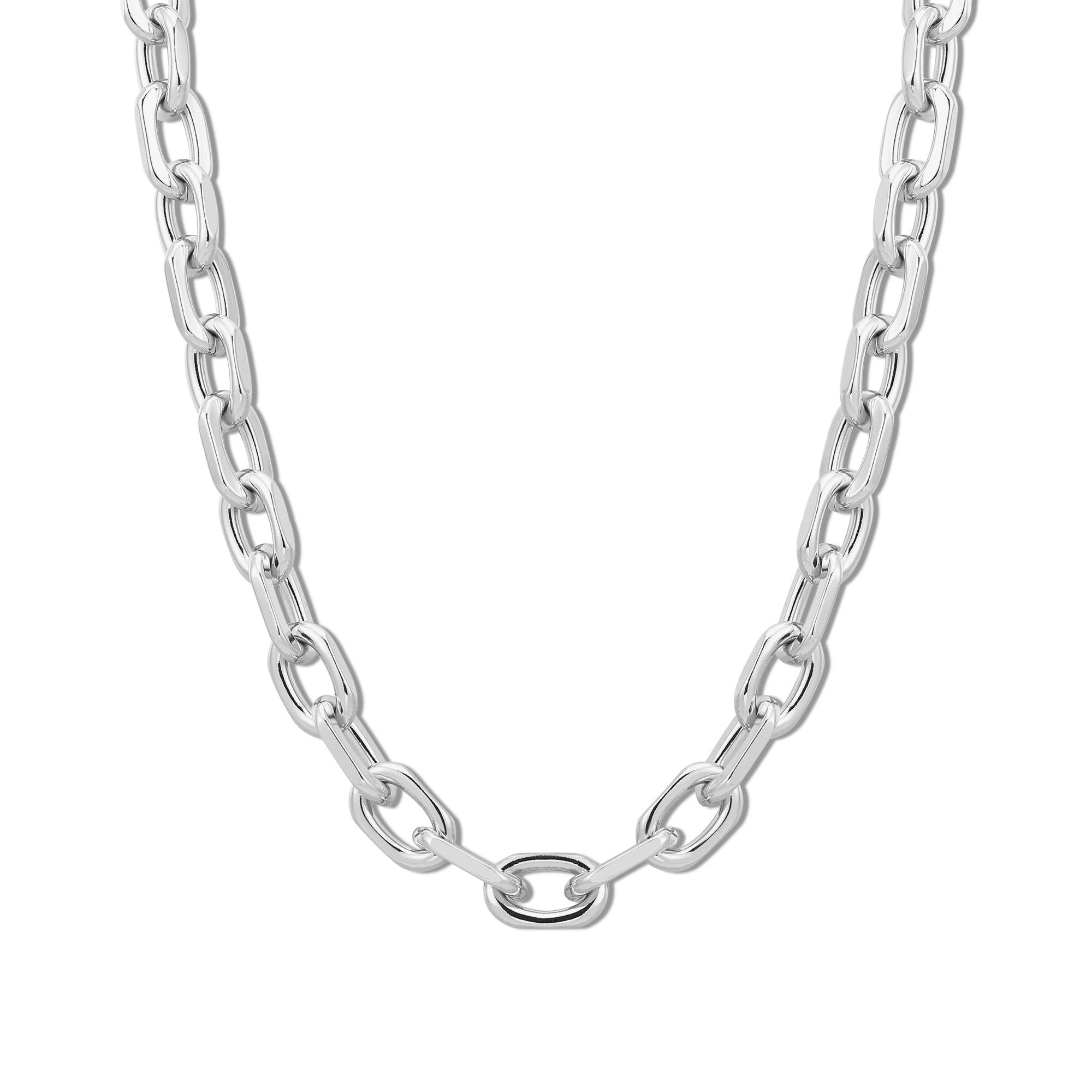 Silver chain necklace from the Lennon Necklace collection perfect for everyday style