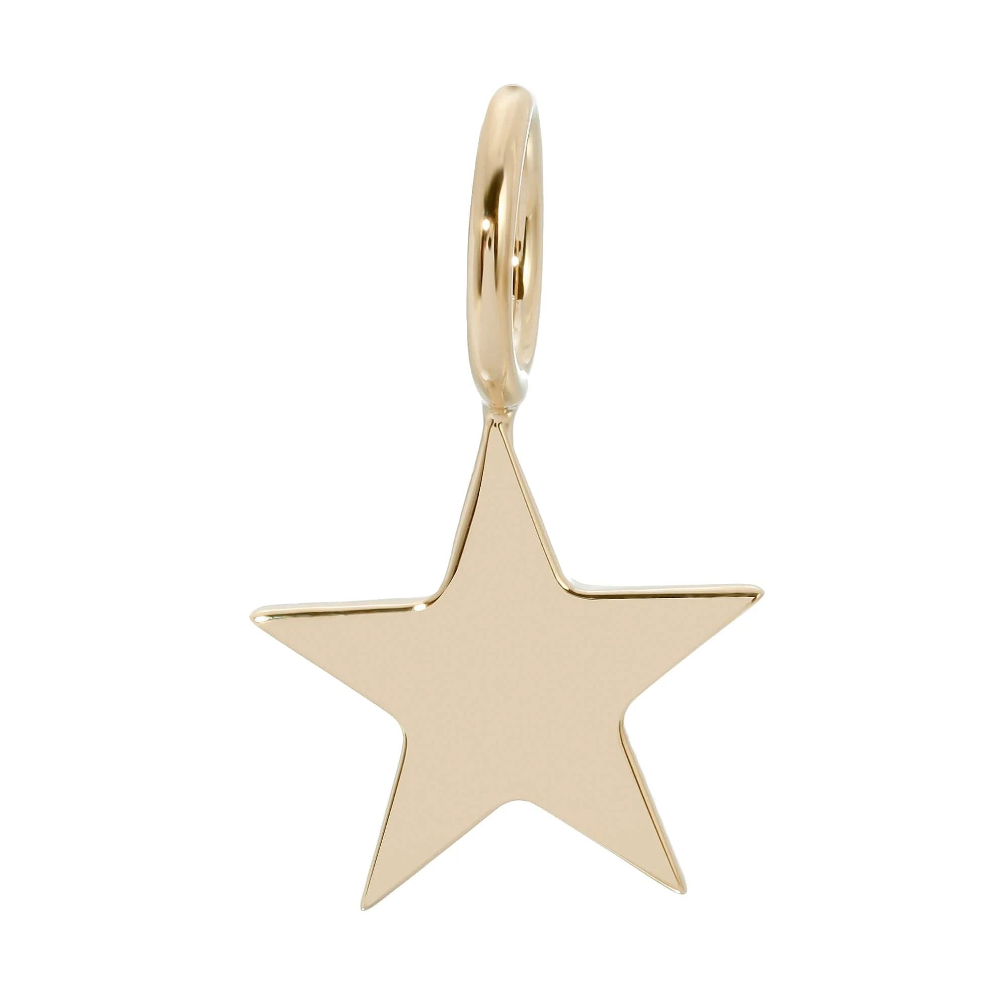 Gold star pendant from Samara Charm perfect for adding style to any look