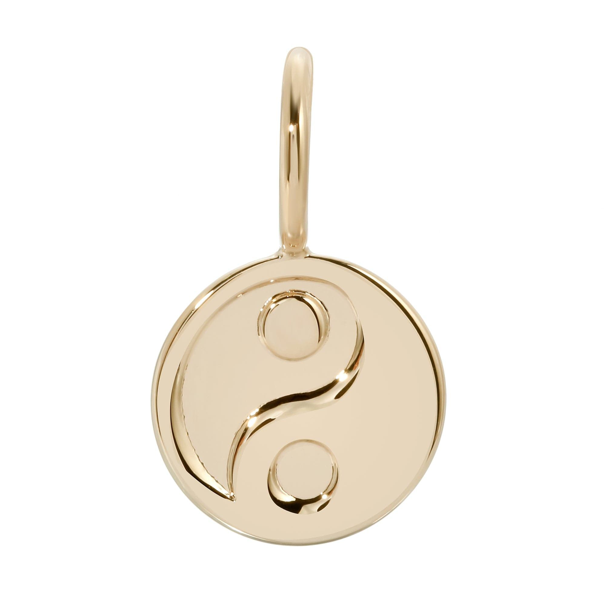 Gold Yin and Yang Pendant from Small Yin Yang Pendant collection