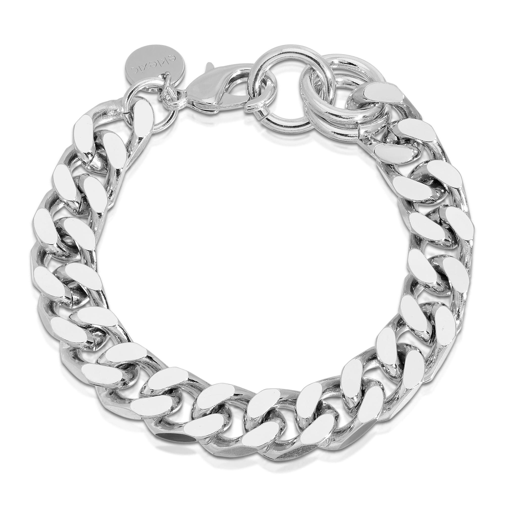 Silver chain-link bracelet from Taraji Anklet collection perfect for everyday wear