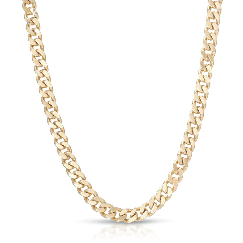 Micro Link Curb Chain Necklace