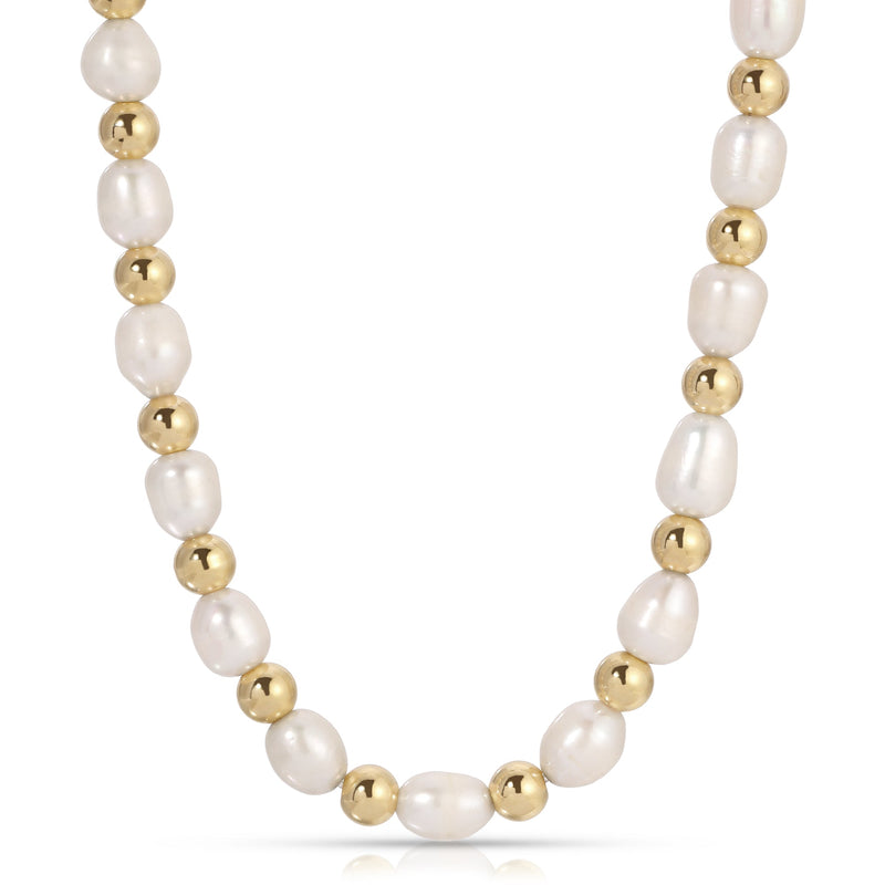 Palmer Pearl Choker Necklace