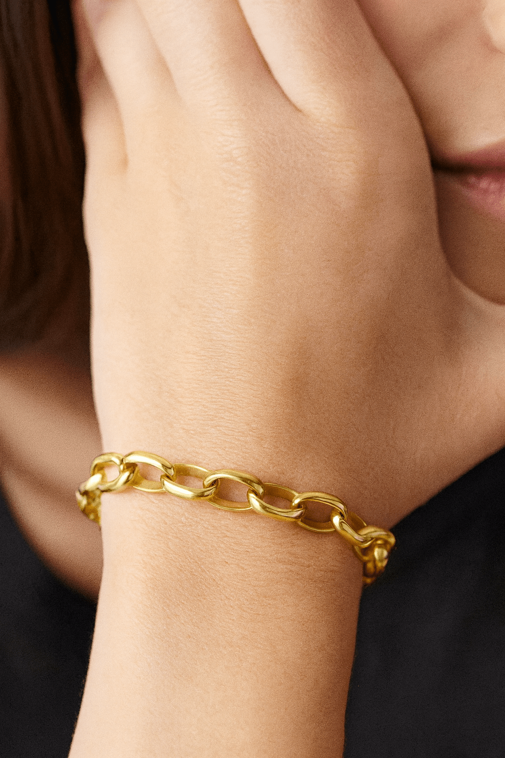 Oval Link Chain Bracelet - eklexic