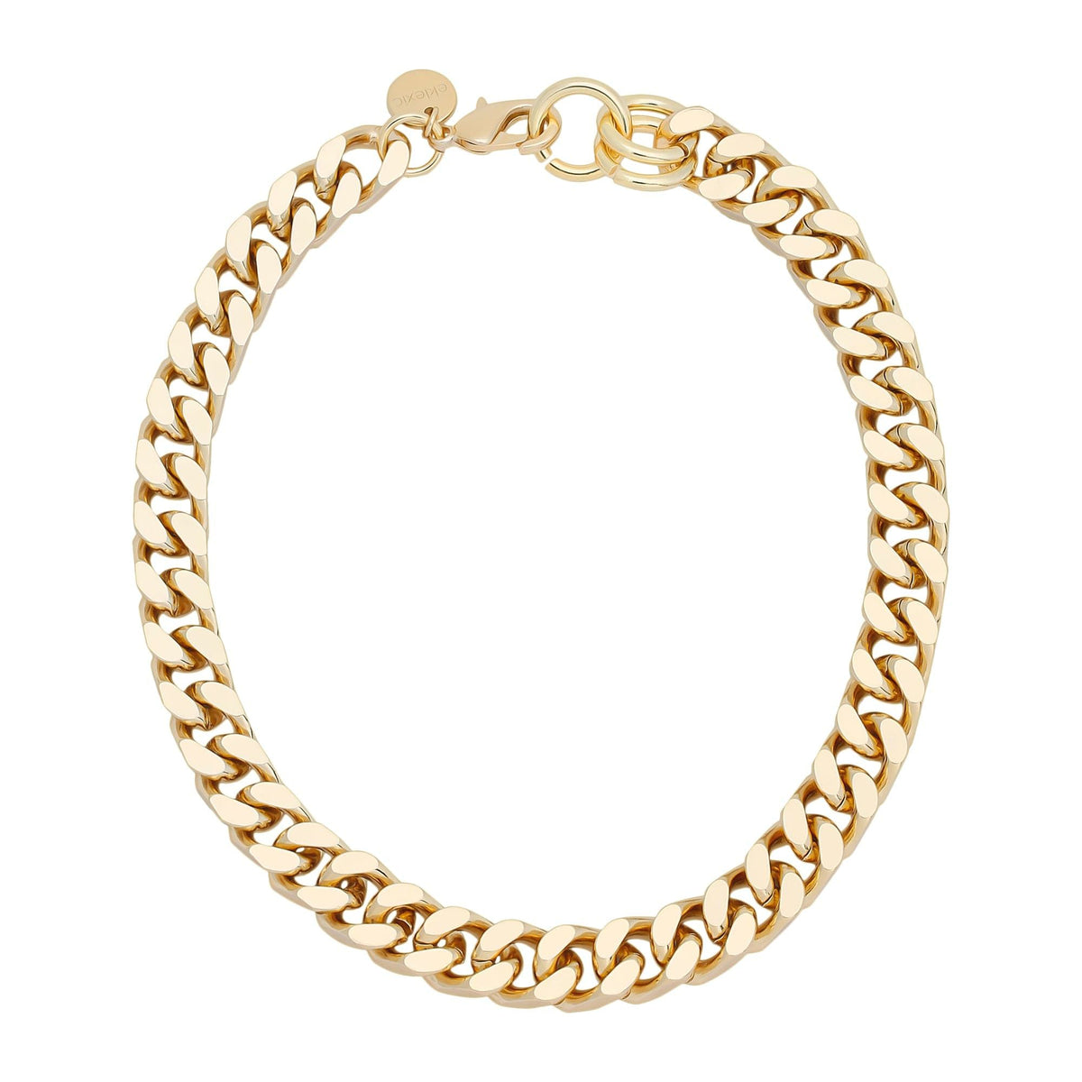 Curb Chain Clasp Choker