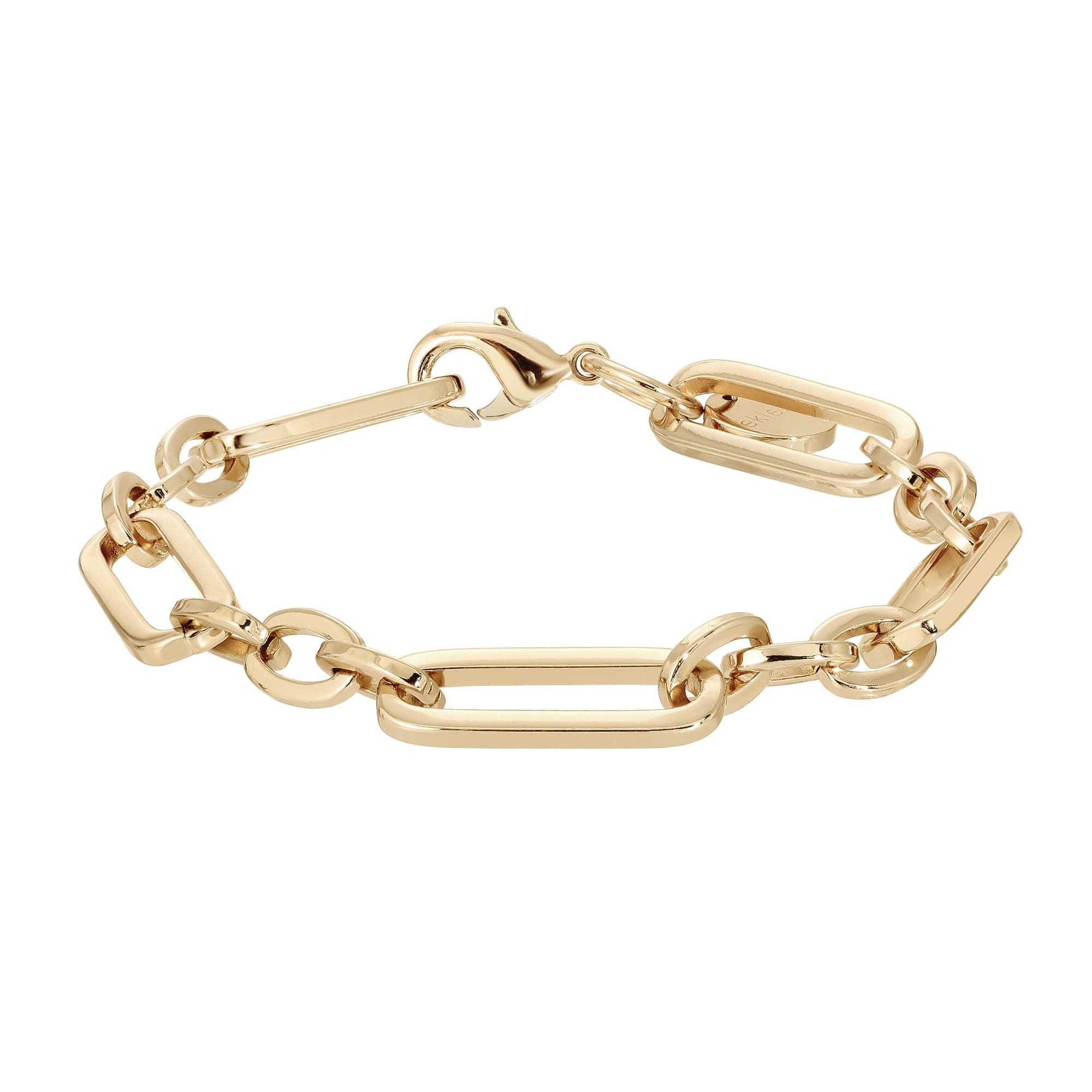 Gold chain-link bracelet from the Dean Bracelet collection, stylish and high-quality jewelry