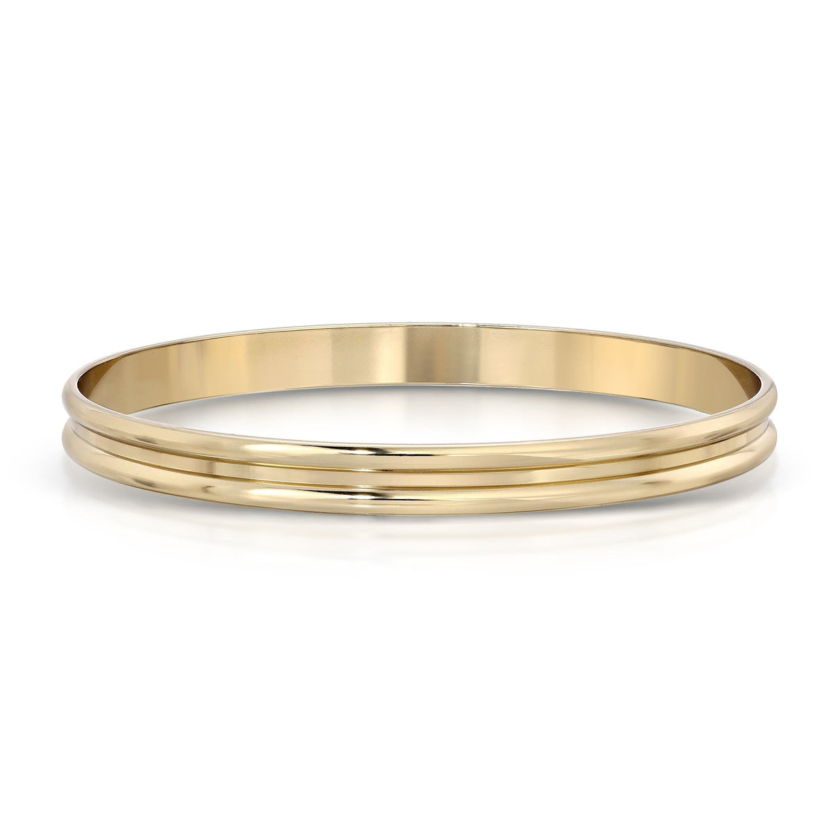 Double Domed Bangle BBDW14G