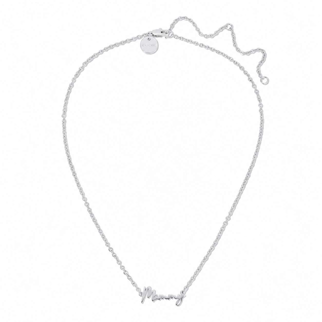 Dainty Script Mommy Necklace