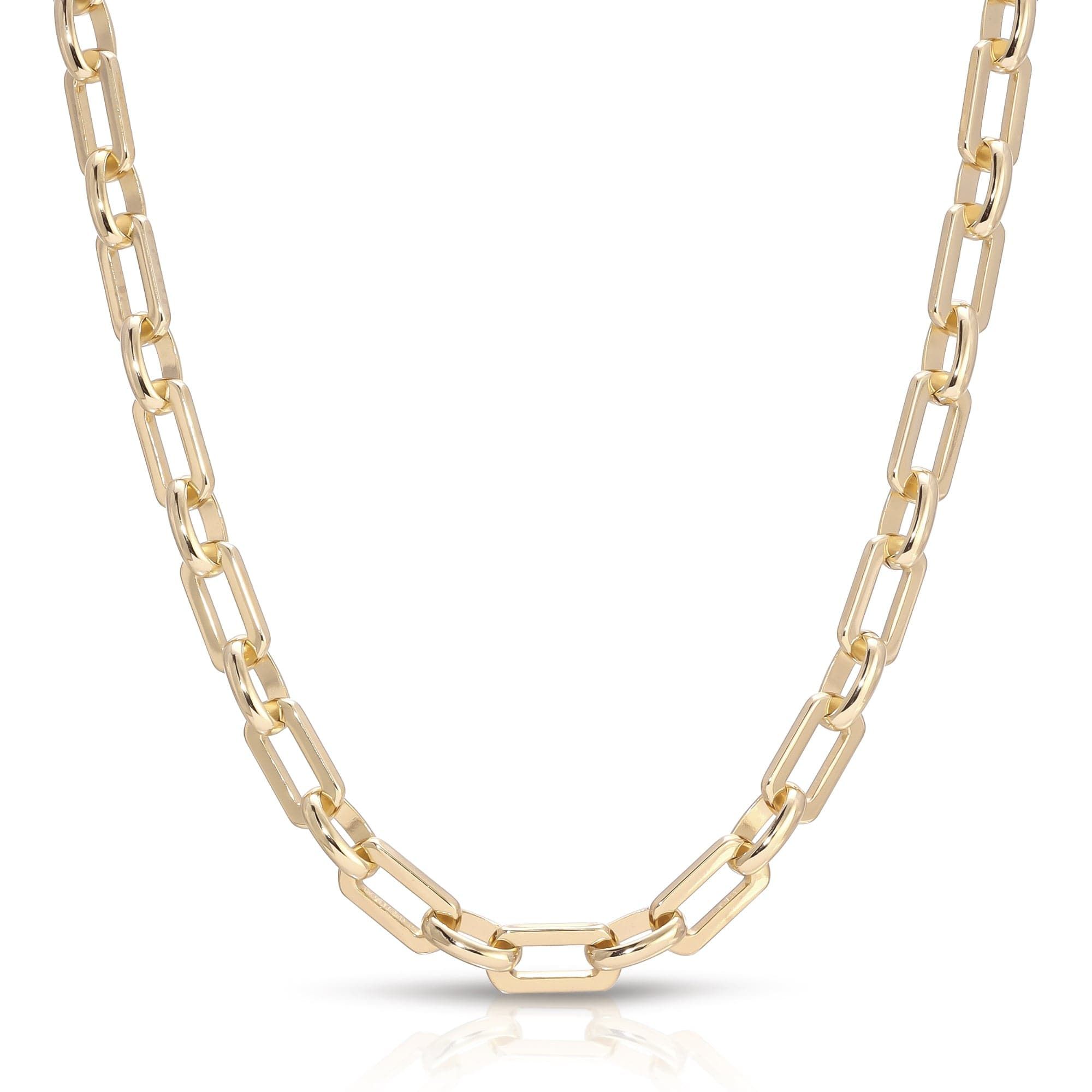 Gold chain necklace from Liv Necklace collection, perfect for any style