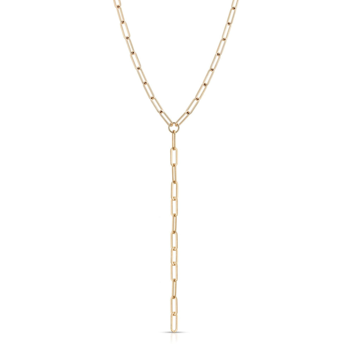 Large Elongated Link Lariat
