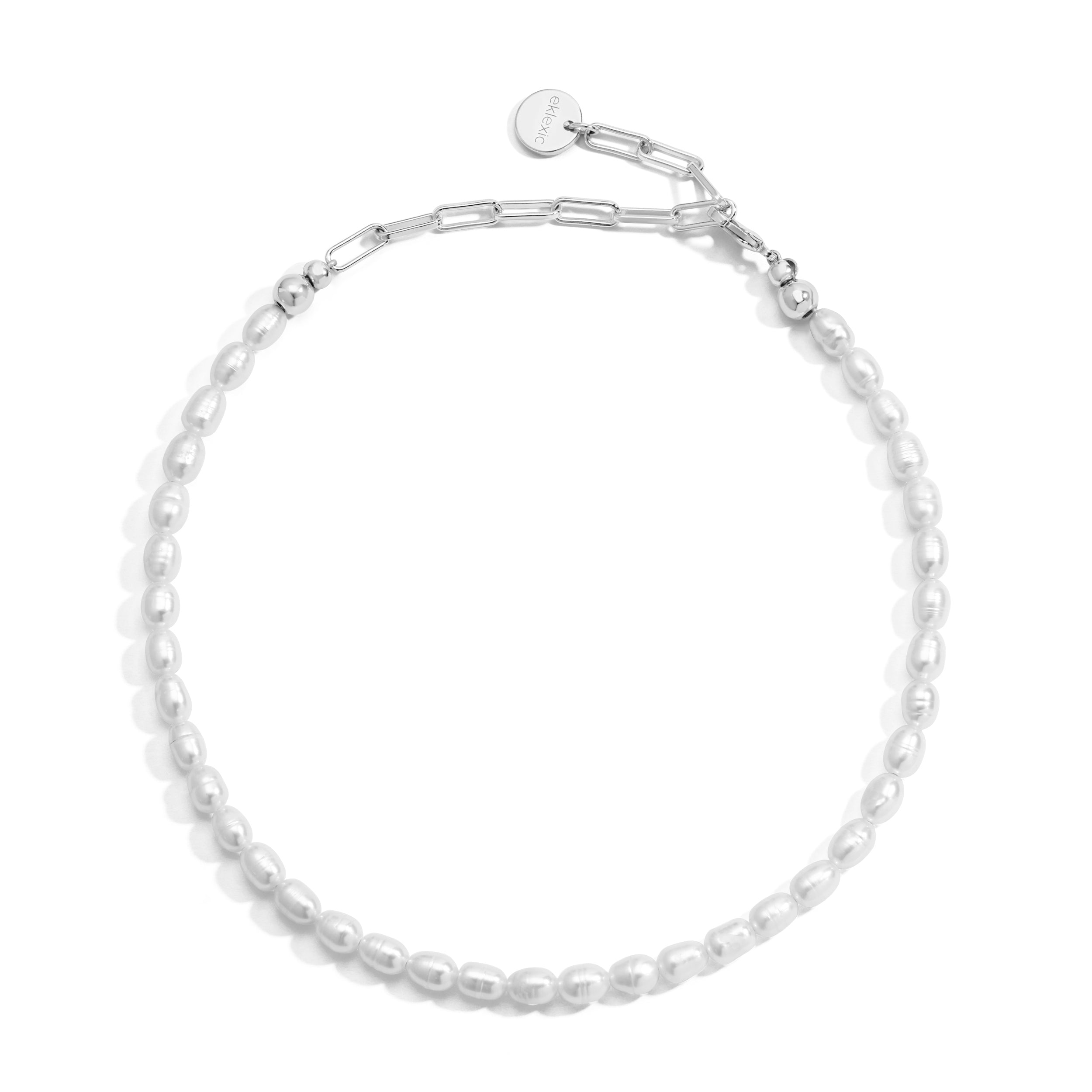 【anuke】 Mini Pearl Necklace Mini Pearl Choker Necklace – eklexic