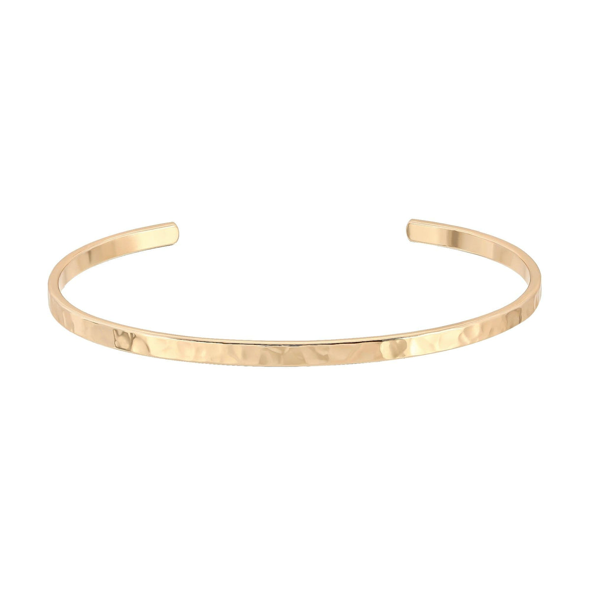 Thin Hammered Cuff BCTHNHAM18ING
