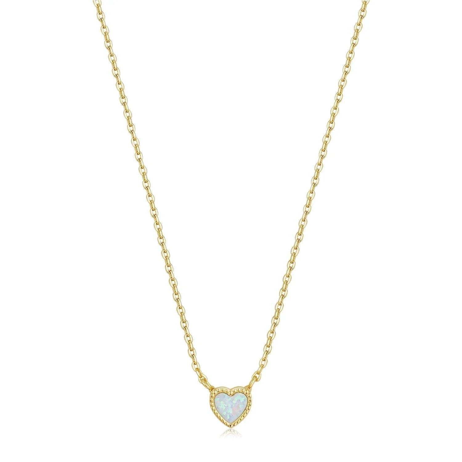 14k gold vermeil heart pendant necklace with a gold vermeil heart and vermeil heart measures